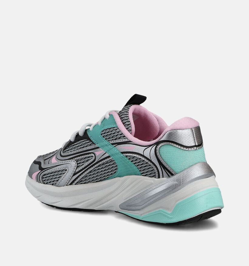 Skechers S2K Baskets en Argent pour filles (366288) - pour semelles orthopédiques