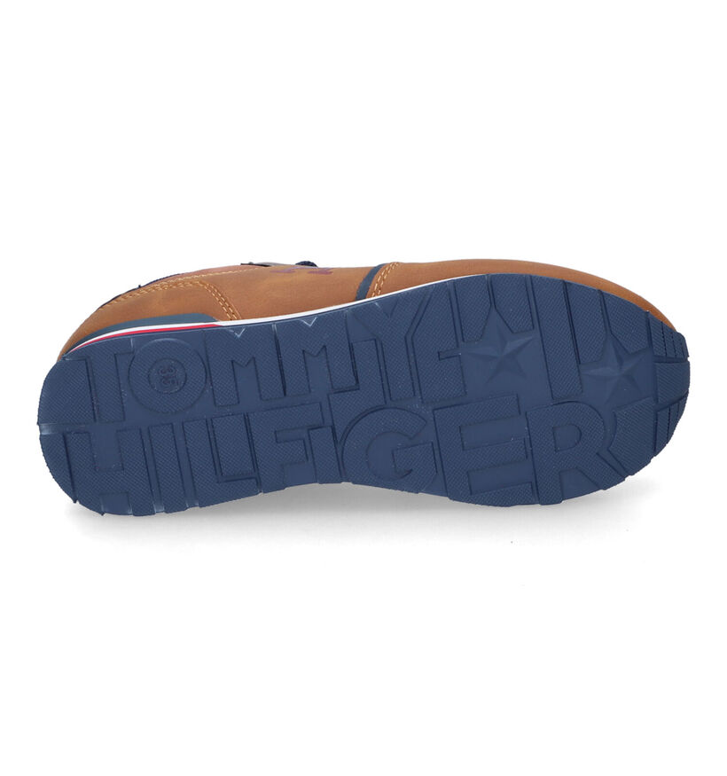 Tommy Hilfiger Chaussures à lacets en Cognac pour garçons (312047) - pour semelles orthopédiques