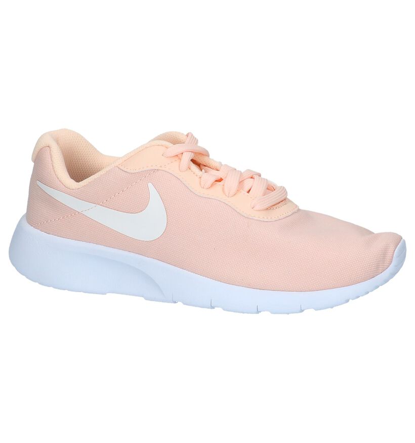 Sneakers Zalm Roze Nike Tanjun in stof (219620)