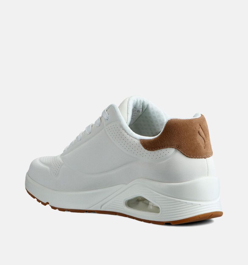 Skechers Uno Suited On Air Witte Sneakers voor heren (371064)