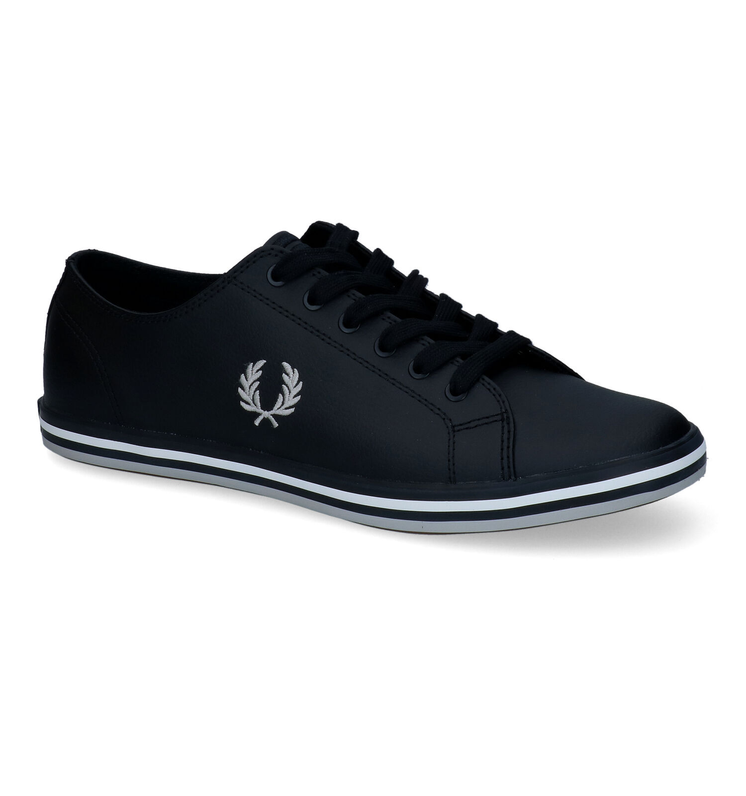 Fred Perry Kingston Zwarte Sneakers | Heren Lage schoenen | Online op  TORFS.BE
