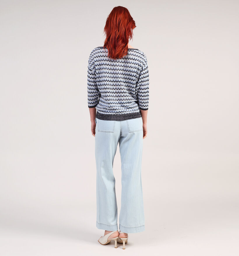 Expresso Blauwe Gebreide Trui voor dames (359604)