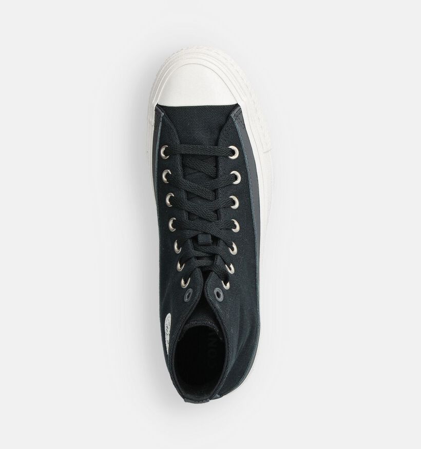 Converse Chuck Taylor All Star High Baskets montantes en Noir pour hommes (359976) - pour semelles orthopédiques