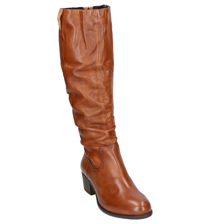 SPM Monie Bottes en Cognac en cuir (257776)