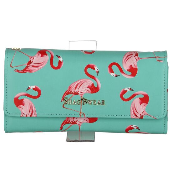 Shagwear Flamingo Turquoise Clutch Tasje 
