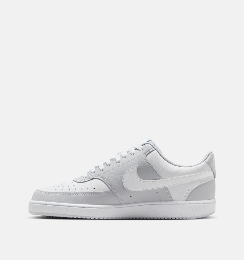 Nike Court Vision Low Lichtgrijze/Witte Sneakers voor heren (372929) - geschikt voor steunzolen