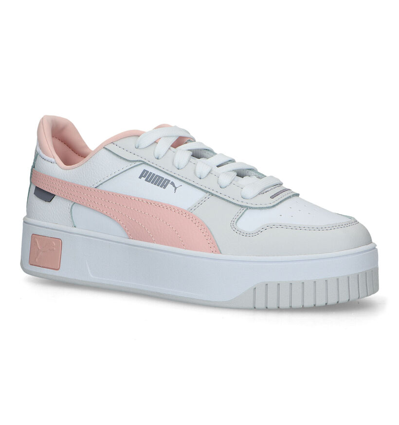 Puma Carina Street Witte Sneakers voor dames (318663) - geschikt voor steunzolen