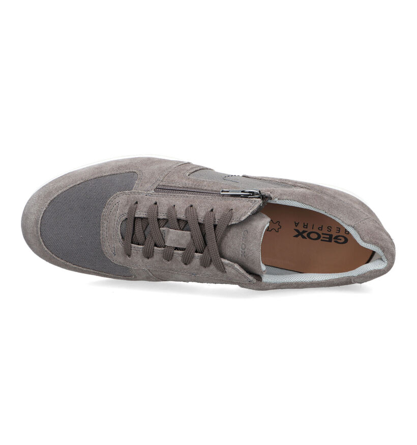 Geox Ionio Chaussures à lacets en Gris pour hommes (322253) - pour semelles orthopédiques