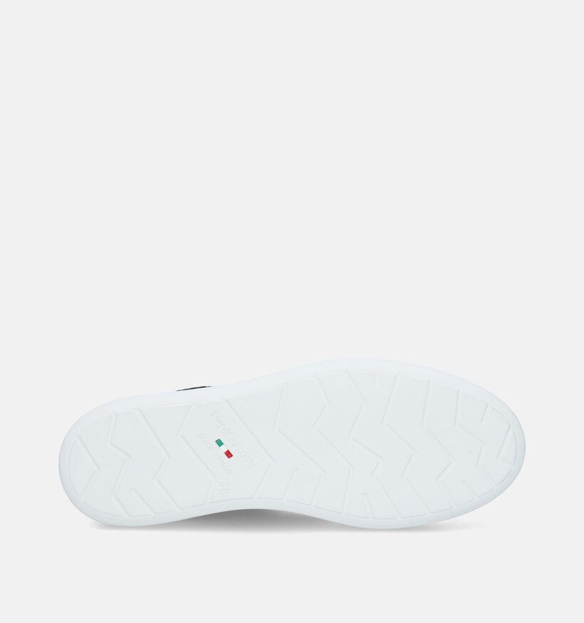 NeroGiardini Zwarte Sneakers met plateauzool voor dames (345618) - geschikt voor steunzolen
