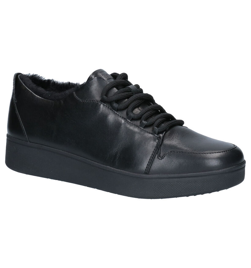 FitFlop Camryn Zwarte Sneakers in leer (255997)
