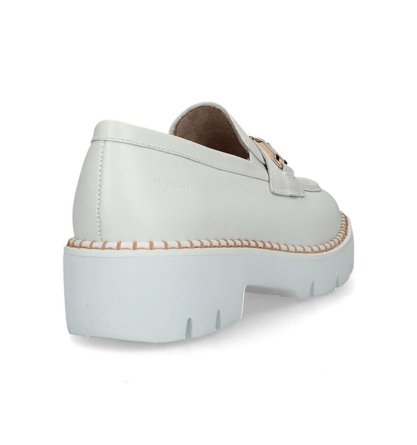 Tamaris Comfort Mocassins en Blanc pour femmes (323041) - pour semelles orthopédiques