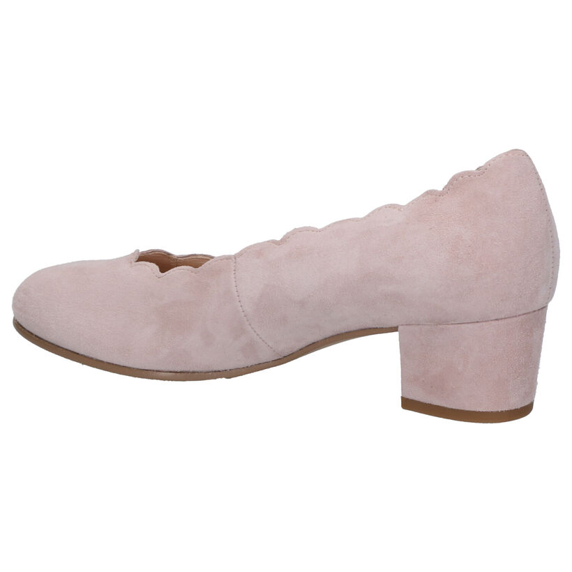 Gabor Escarpins en Rose en daim (271659)