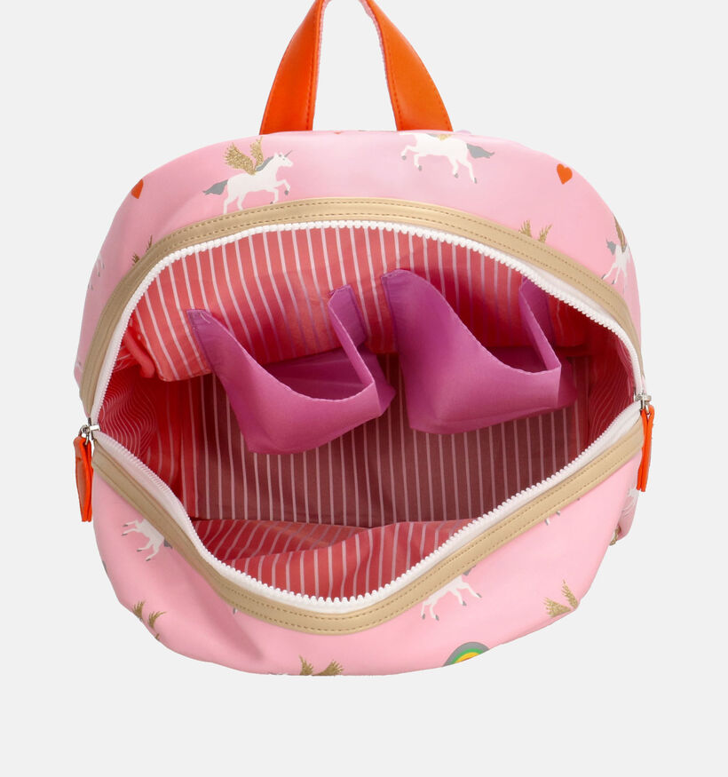 ZEBRA Rainbow Unicorn Sac à dos en Rose pour filles (364763)