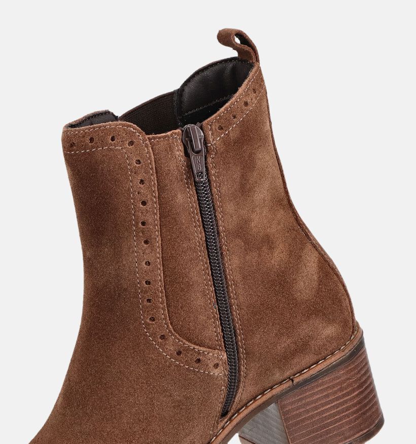 Tamaris Bruine Enkellaarzen voor dames (378928)