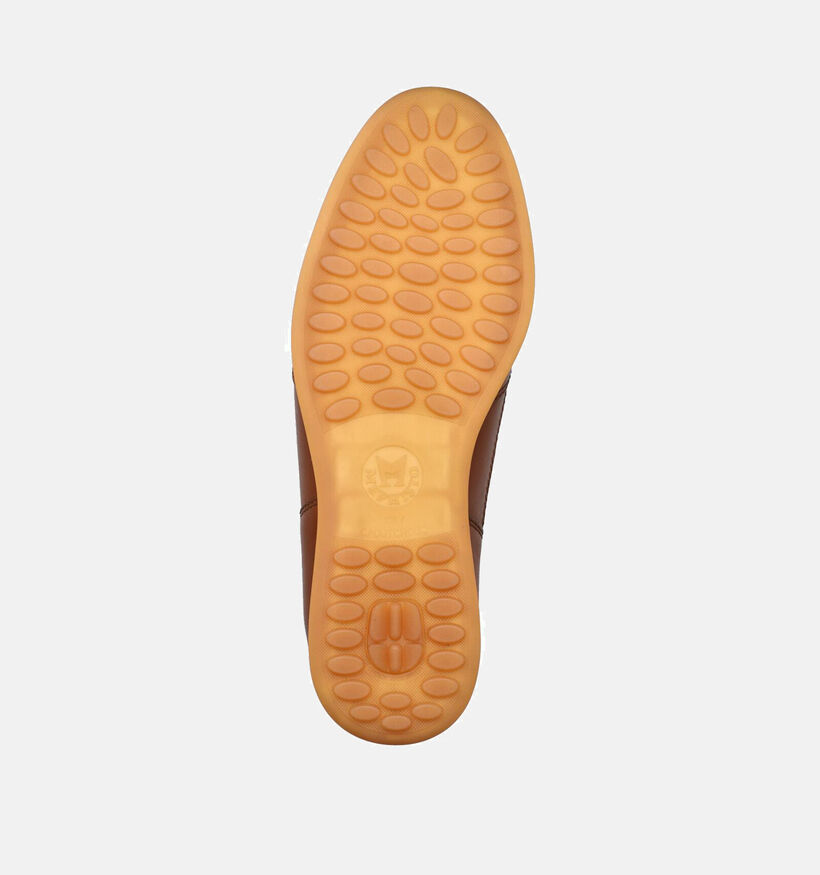 Mephisto Leon Randy Cognac Veterschoenen voor heren (355170) - geschikt voor steunzolen