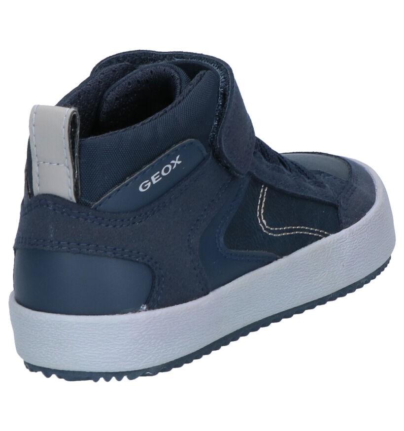 Geox Chaussures hautes en Bleu foncé en simili cuir (254508)