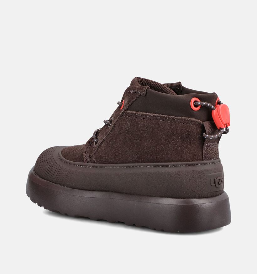 UGG Neumel Weather Hybrid Donkerbruine Boots met Plateauzool voor meisjes (378002)