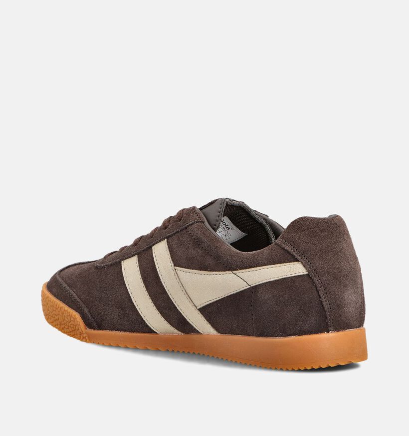 Gola Harrier Mirror Baskets en Brun foncé pour femmes (360804) - pour semelles orthopédiques