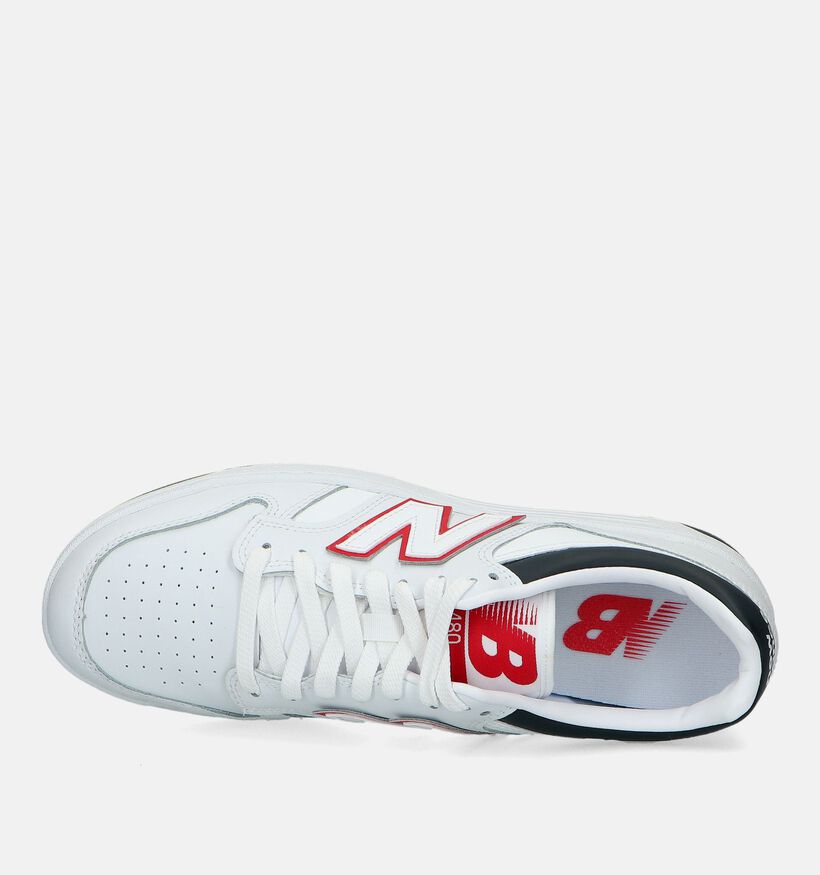 New Balance BB 480 Witte Sneakers voor heren (336819) - geschikt voor steunzolen