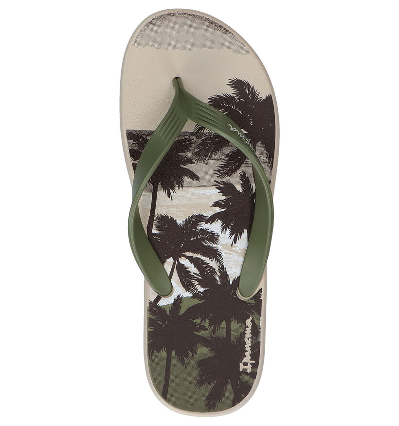 Ipanema Posto Vegan Kaki Teenslippers in kunststof (271428)