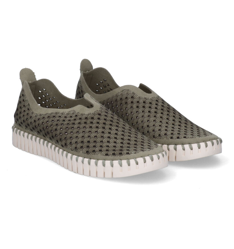 Ilse Jacobsen Tulip Chaussures à enfiler en Bleu pour femmes (340287) - pour semelles orthopédiques