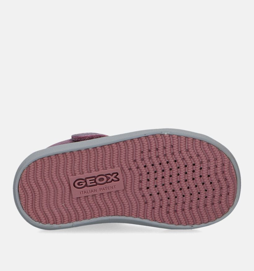 Geox Gisli Chaussures pour bébé en Rose pour filles (330102) - pour semelles orthopédiques