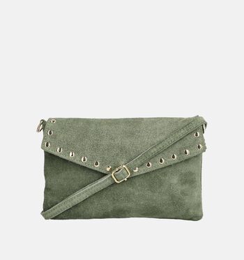 Via Limone Crossbody tassen Beige/Groen
