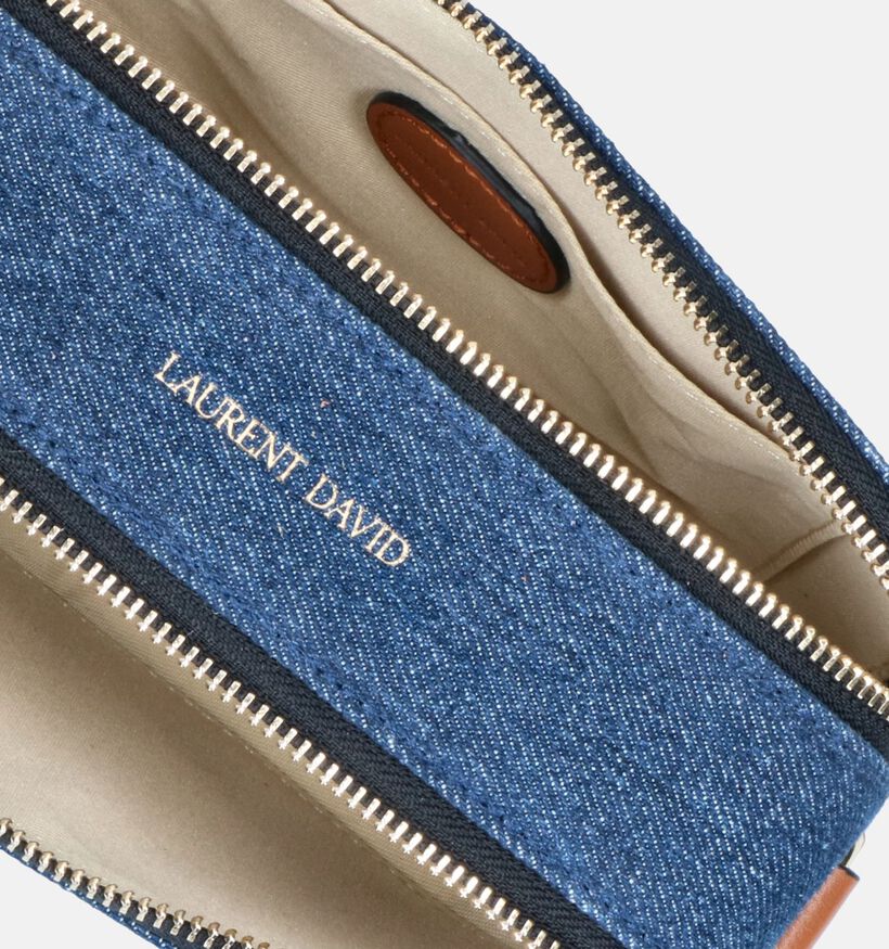 Laurent David Marie 930 Zwarte Crossbody tas Laurent David Marie 930 Blauwe Crossbody tas voor dames (349767)