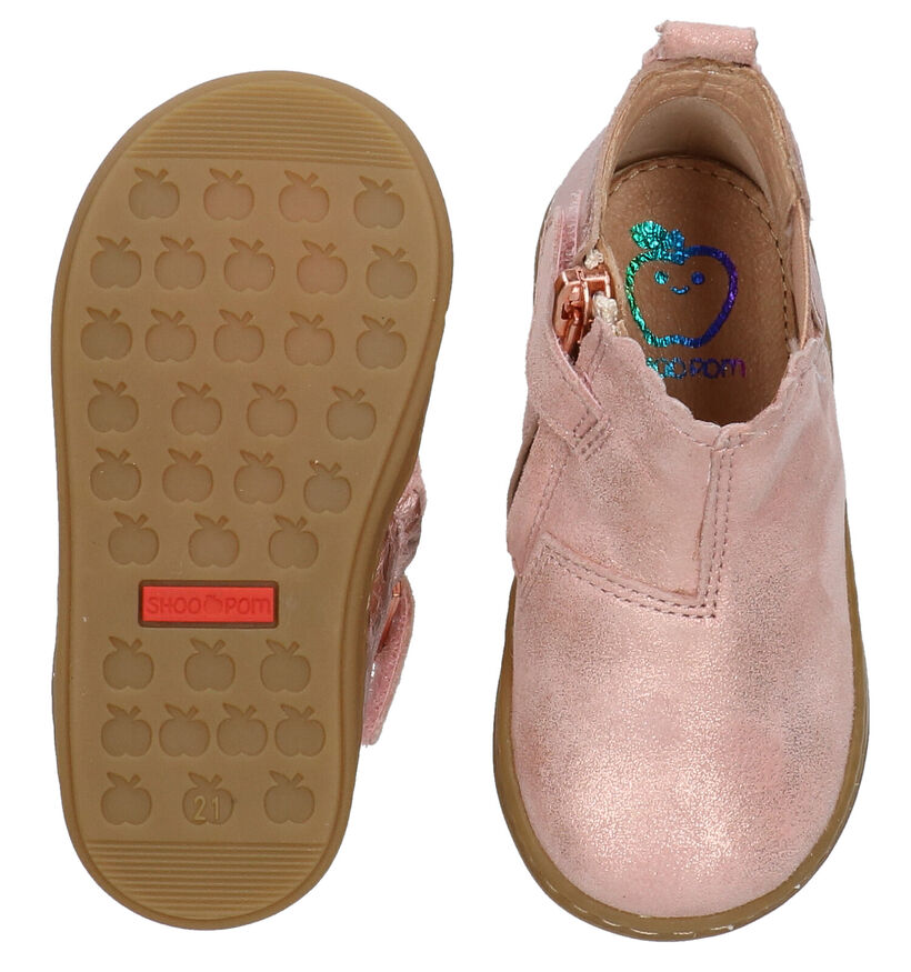 Shoo Pom Bouba Chaussures hautes en Rose en cuir (279223)