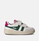 Gola Falcon Strap Witte Velcroschoenen voor jongens, meisjes (362412) - geschikt voor steunzolen