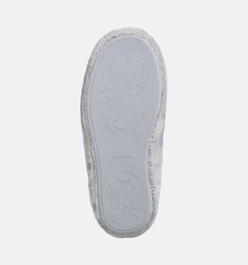 River Woods Pippa Pantoufles en Gris pour femmes (381122) - pour semelles orthop&eacute;diques