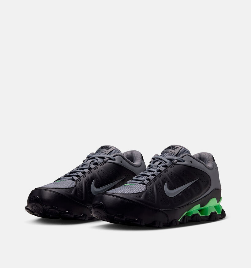 Nike Reax TR Baskets en Noir/Vert pour hommes (376141)