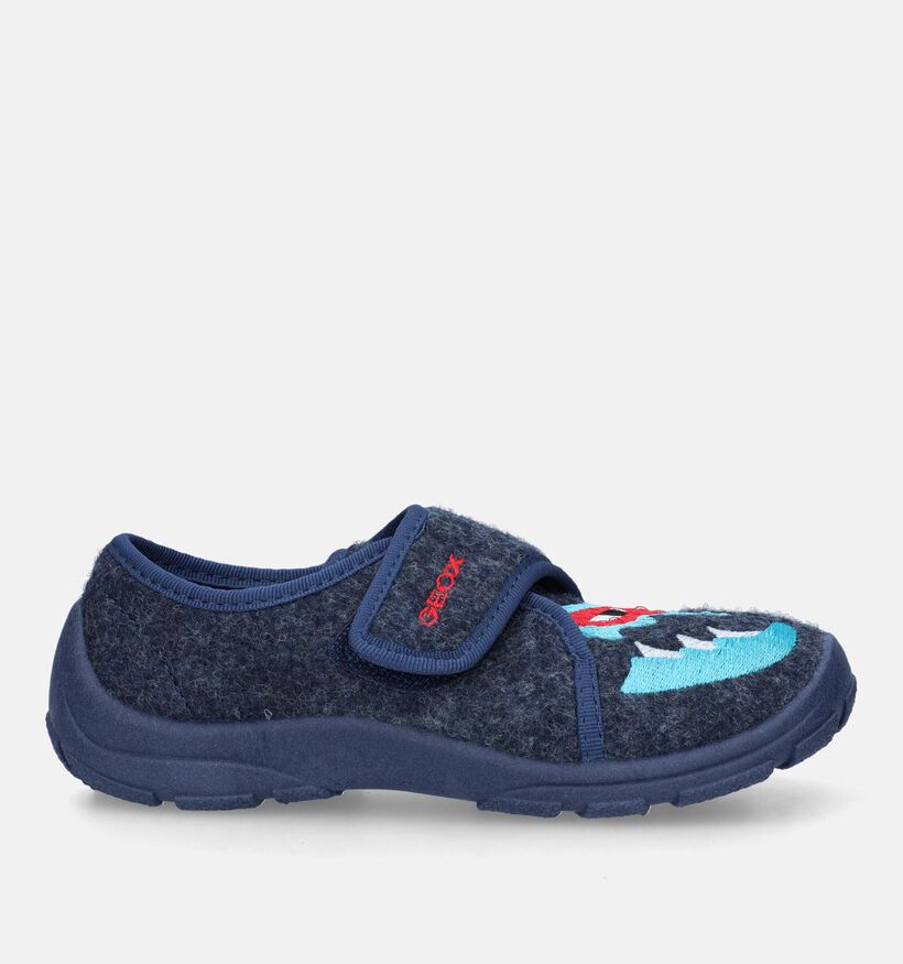 Geox Nymel Blauwe Pantoffels voor jongens (330053)