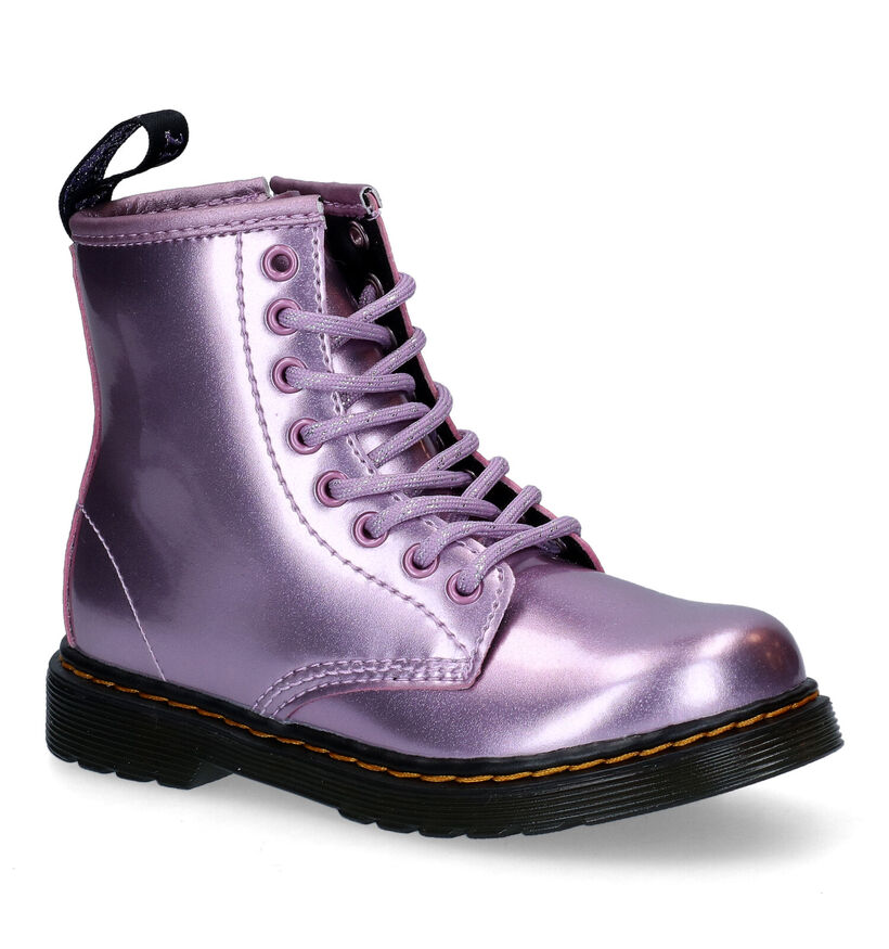 Dr. Martens 1460 Boots en Noir pour filles (343768)