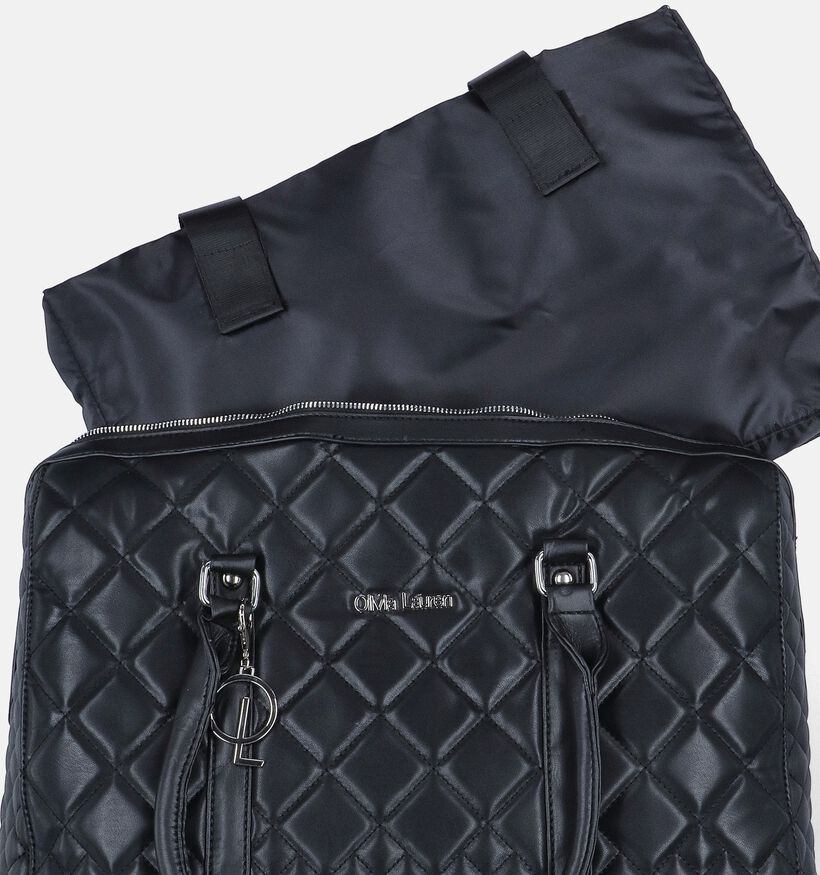 Olivia Lauren Black Night Zwarte Laptoptas met Handtas (Set) voor dames (373494)