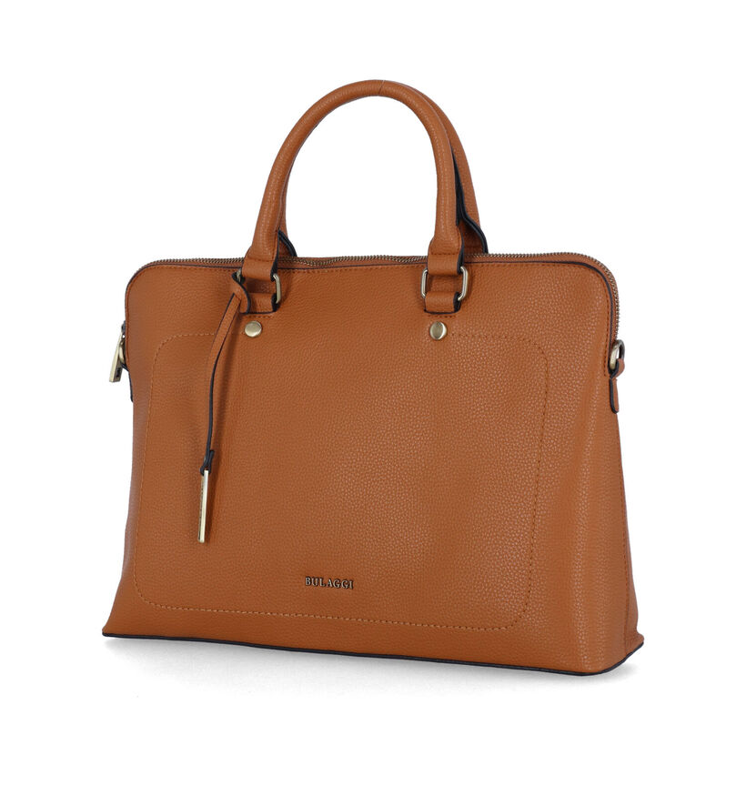 Bulaggi Bubbels Cognac Laptoptas in kunstleer (317762)