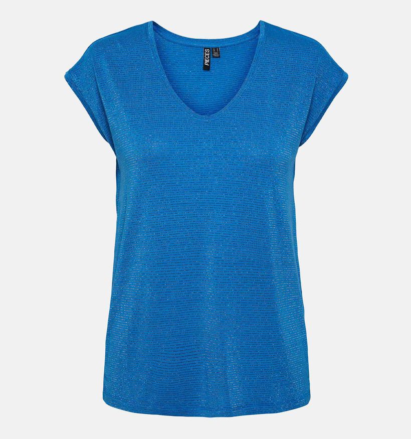 Pieces Billo Blauw T-shirt voor dames (335626)