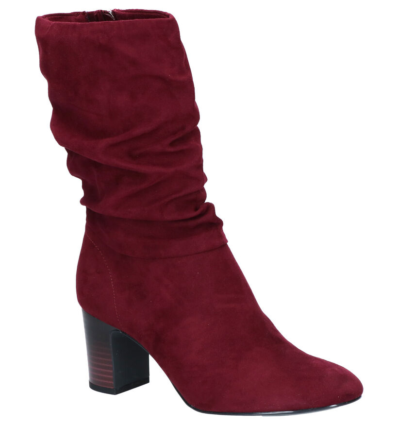 Tamaris TOUCH it Bottes en Bordeaux en textile (257065)