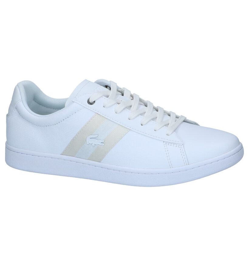 Witte Sneakers Lacoste Carnaby Evo in leer (239371)