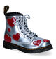Dr. Martens 1460 Zilveren Boots in leer (294397)