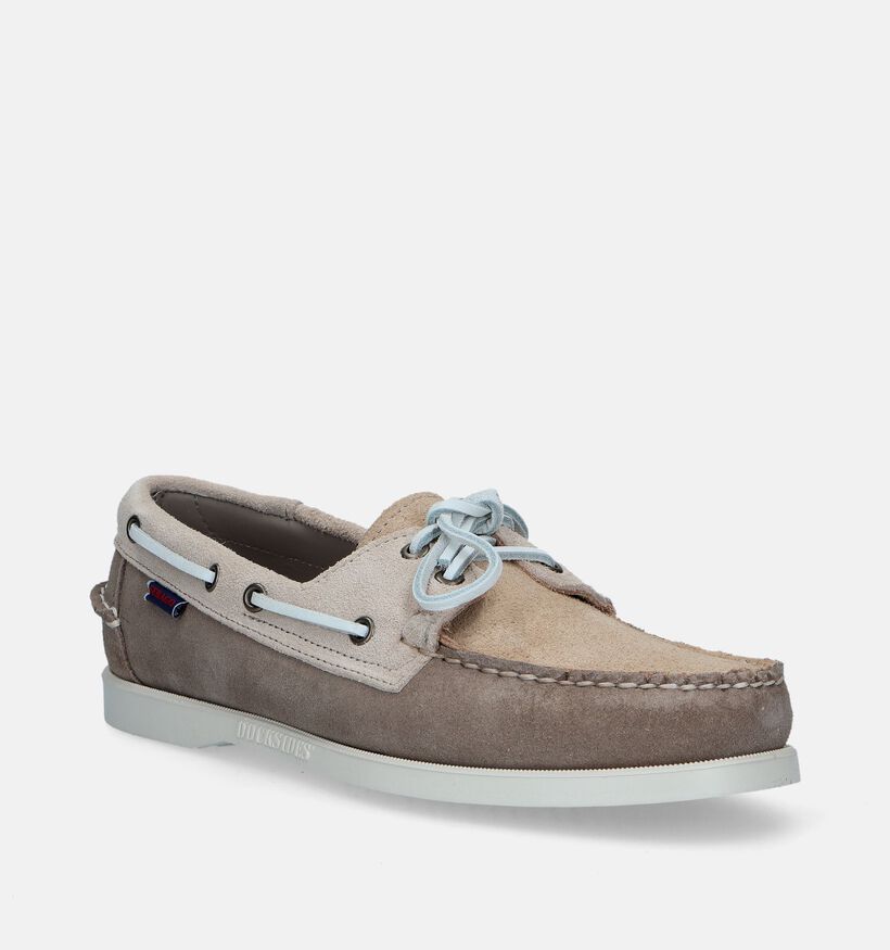 Sebago Dockside Portland Jib Taupe Bootschoenen voor heren (336833)