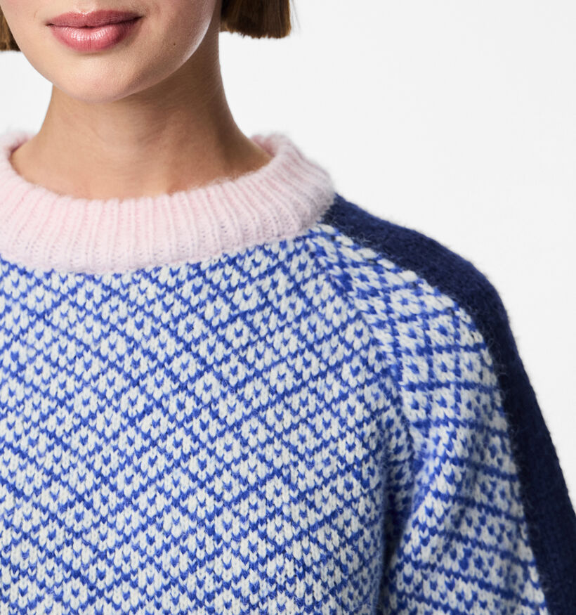 Pieces Remix Blauwe Trui voor dames (365636)
