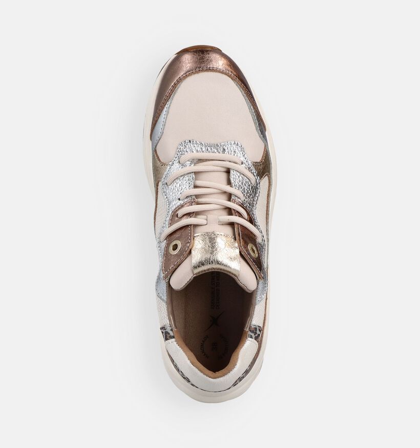 Xsensible Rainbow Bronzen Baskets casual en Marron pour femmes (373024) - pour semelles orthop&eacute;diques