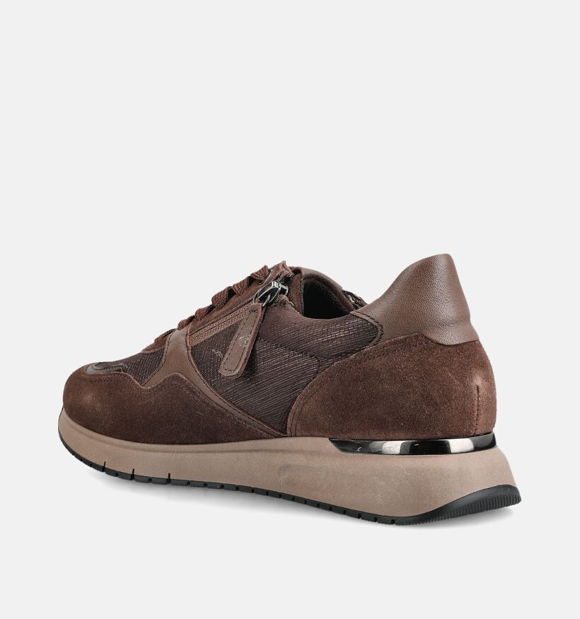 Gabor Bruine Sneakers voor dames (376989) - geschikt voor steunzolen