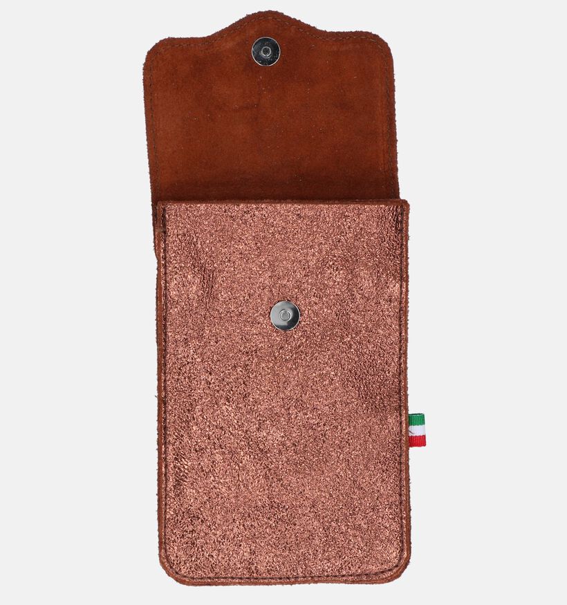 Time Mode Jin Pochette pour téléphone en Marron pour femmes (337420)