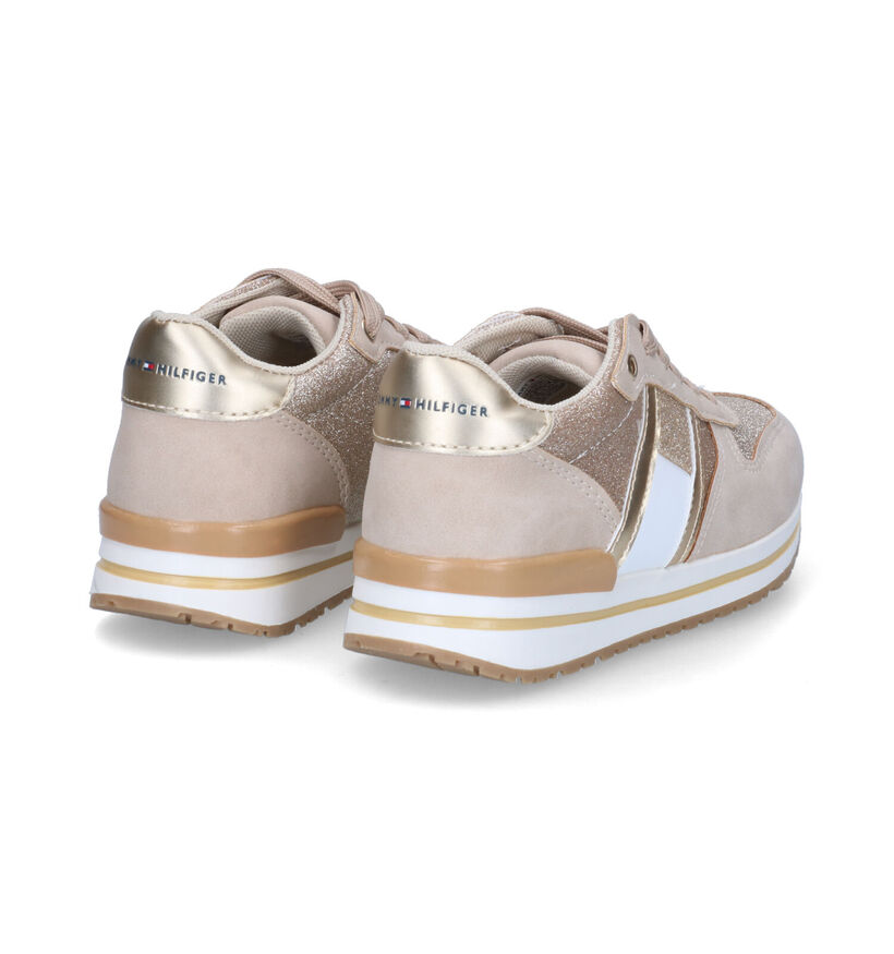 Tommy Hilfiger Beige Sneakers voor meisjes (303907)