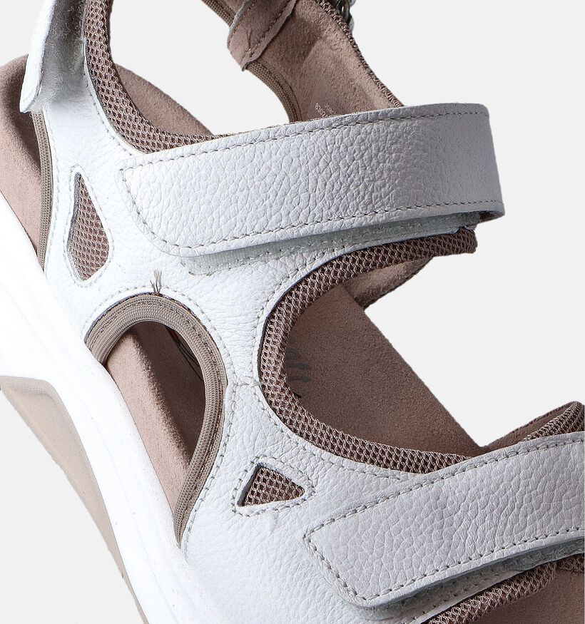 Gabor Rollingsoft Witte Sandalen voor steunzolen voor dames (355010) - geschikt voor steunzolen