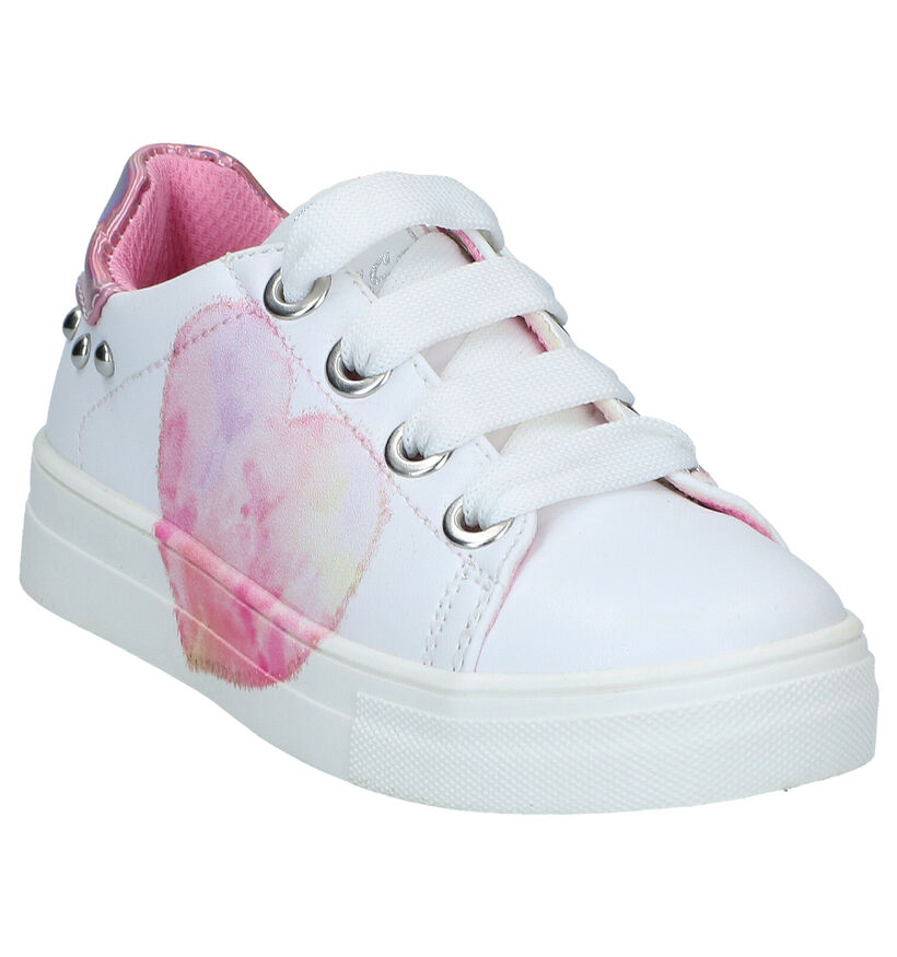 Asso Witte Sneakers in kunstleer (289330)