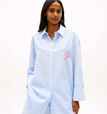 Tommy Hilfiger Blouses Oranje/Blauw