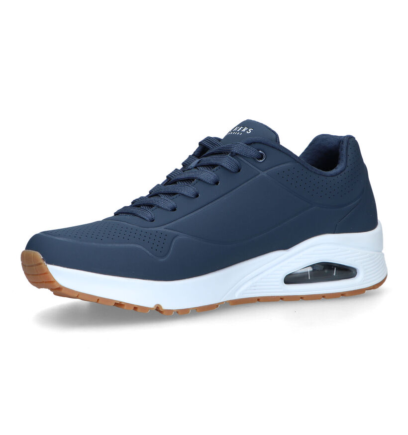 Skechers Uno Stand On Air Baskets en Noir pour hommes (350318) - pour semelles orthopédiques